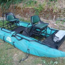 CREEK COMPANY ODC1220 OUTDOOR DISCOVER CRAFT 2 MAN Pontoon Boat