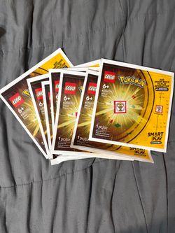 LEGO Pokémon Smart Trophy Tag (contact info removed) – Lot of 7