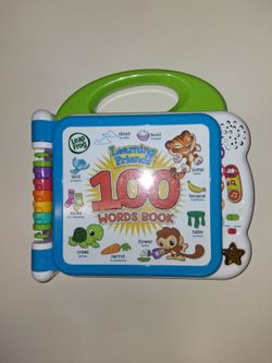 Leap Frog 100 words electonic book in english or spanish (batteries included) $10 FIRM