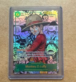 One Piece OP13-118 Monkey D. Luffy Manga Rare – NM