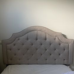 Full Size Bed Tan Color Comes With Box Spring 