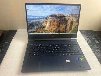 Victus by HP 15-fa1163dx 15.6" Gaming Laptop • Processor: 12th Generation Intel Core i7-12650H @2.3GHZ • Graphics: NVIDIA GeForce RTX 4050 Laptop G