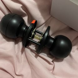 Thumb detector door knob