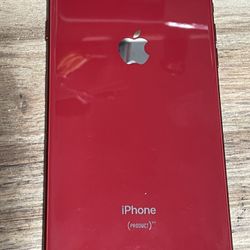 iPhone 8 Plus 64 Gb 5.5” Red Locked To AT&T ,cricket 