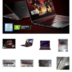 ACER NITRO 5, 15.6" INTEL CORE i5-8300H (16GB RAM, 256GB SSD) GAMING LAPTOP, NVIDIA GEFORCE GTX 1050 WINDOWS 11