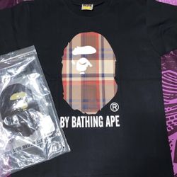 Bape A Bathing Ape College Tee Black Size: M for Sale in Queens