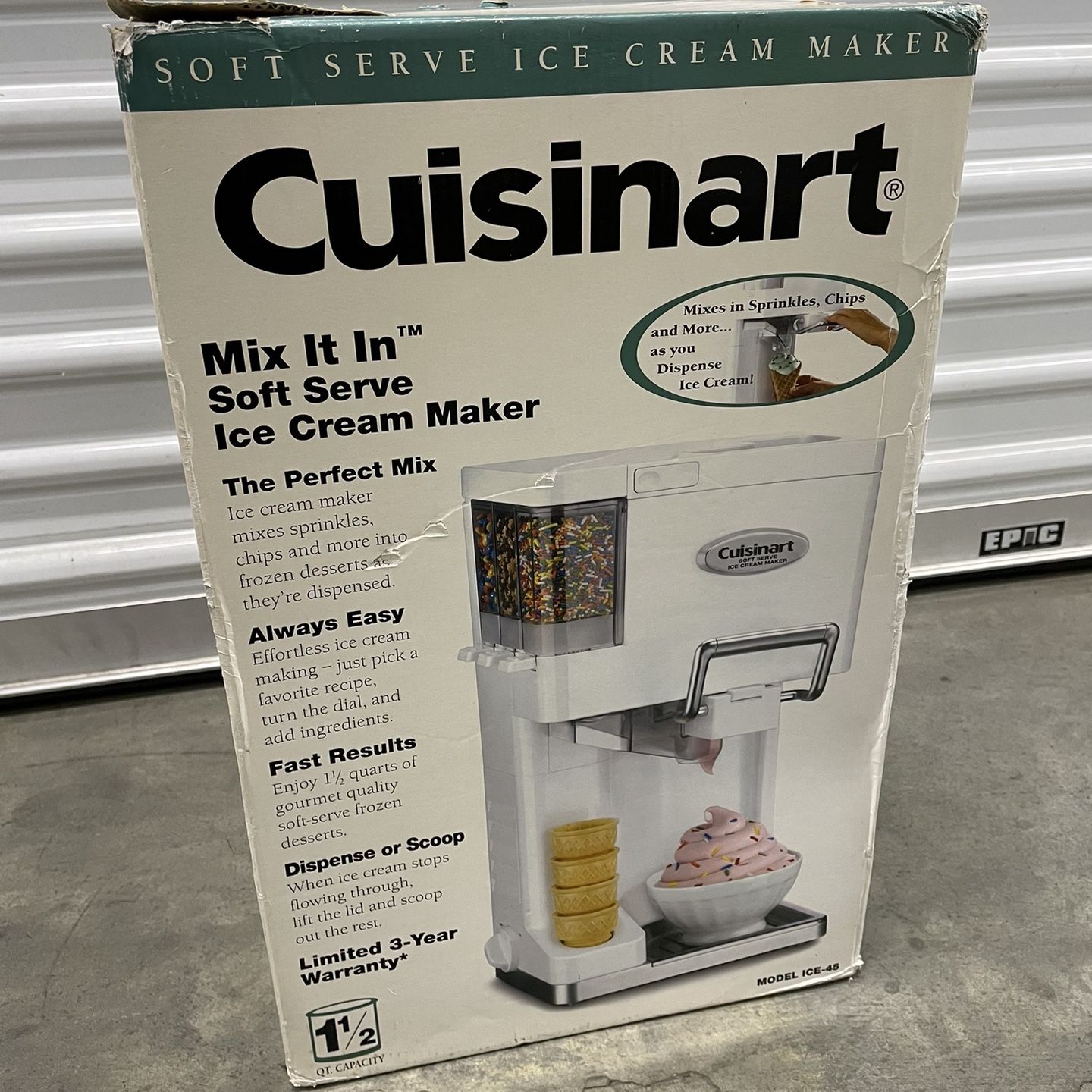 NEW Cuisinart Soft Serve Ice Cream Maker for Sale in Rosemead, CA - OfferUp