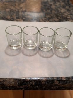 BULK WEDDING 90 Glass votive candle holders