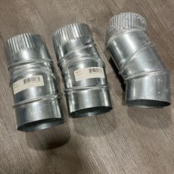 4 Inch Adjustable Elbow Duct Fitting