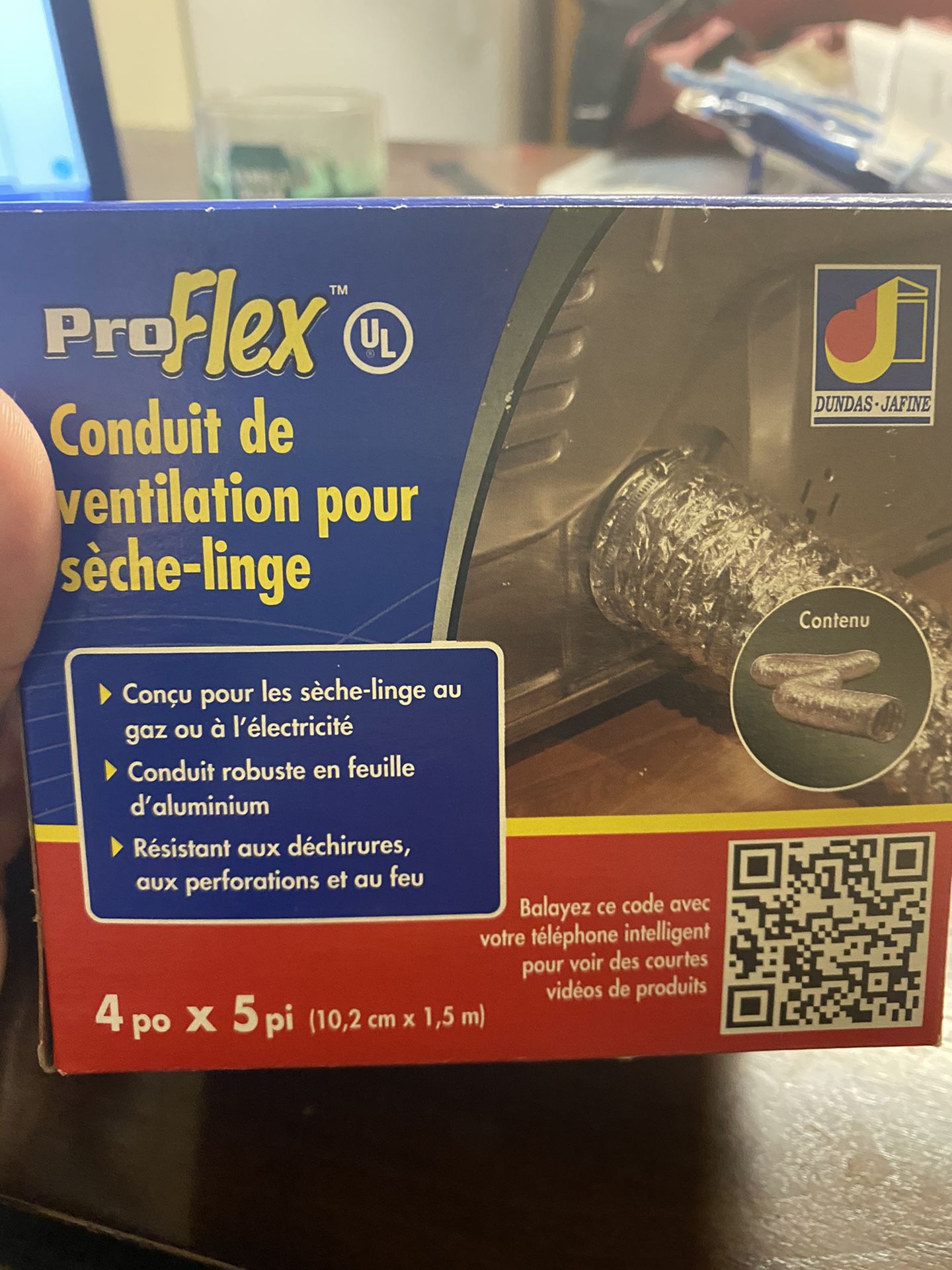 ProFlex conduit de ventilation pour sèche-linge