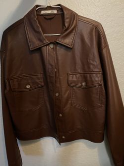 Brown Leather Jacket