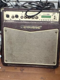 Acoustic amp speaker