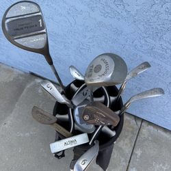 Golf Club Set w/ Callaway Wedge + Bag – Great Beginner Set – Cheap!