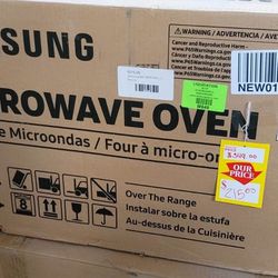 Samsung ME17R7021ES 1.7-cu ft Over-the-Range Microwave