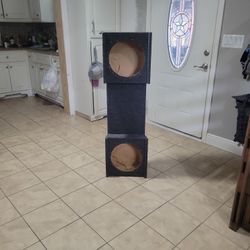 2008-2015 Nissan Titan Back Seat 12" Woofer Box