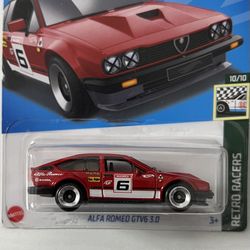 Hot Wheels Alfa Romeo GTV6 3.0 Red