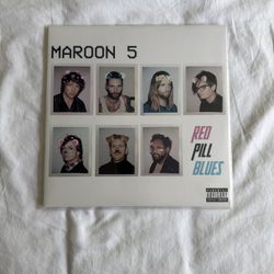Maroon 5 Red Pill Blues 12” Vinyl Album 2 RED/BLUE LP