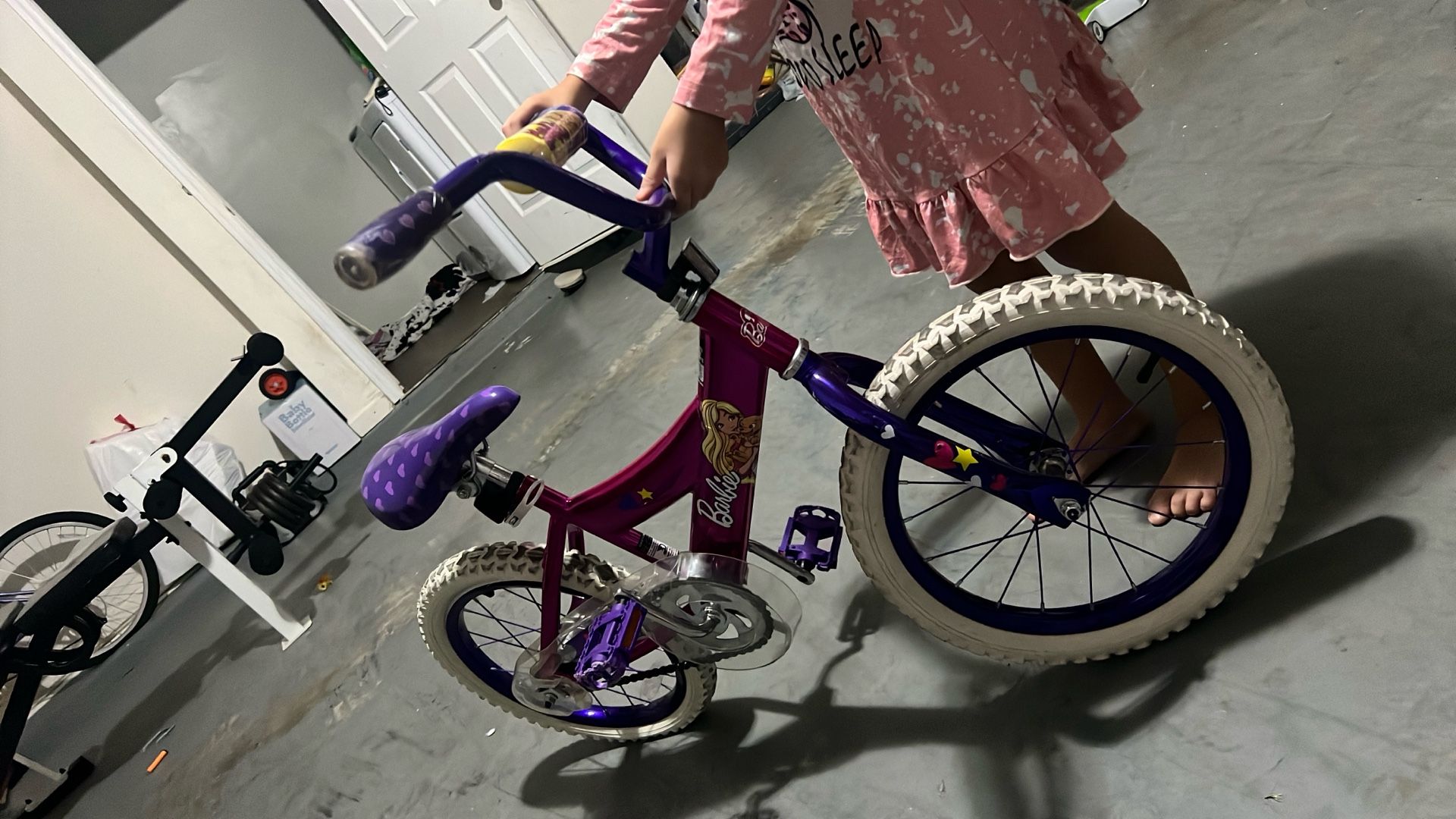 Bike With One Flat Tire