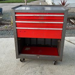 Mechanics Rollaway Toolbox, Tool Cart On Wheels