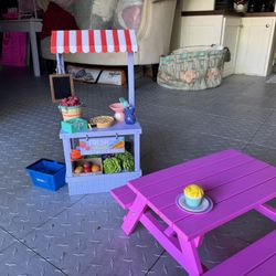 American girl doll fruit and vegetable shop