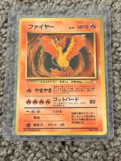 Moltres Japanese Holo