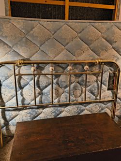 Queen Size Brass Headboard