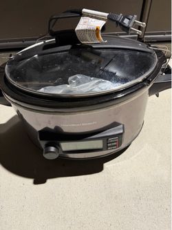 Hamilton Beach 6 Quart Oval Programmable Slow Cooker