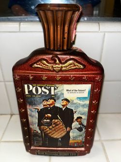 Vintage 1976 Jim Beam Empty Bottle