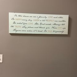 In This House” Wall Hanging