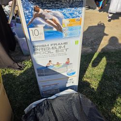 10 ft Pool and Supplies