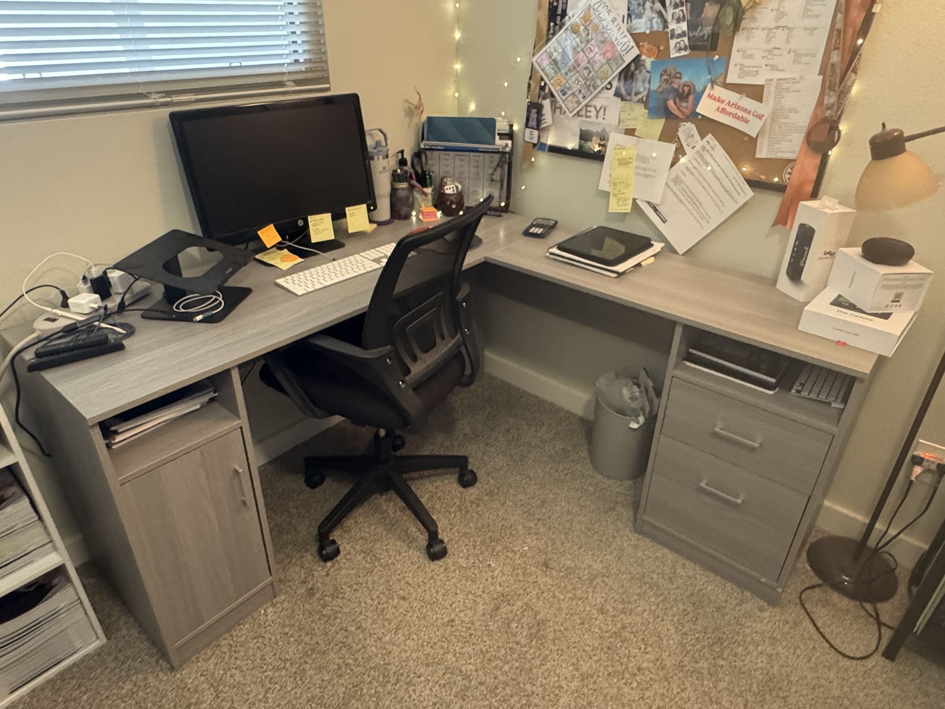 Desk, L Shape Desk