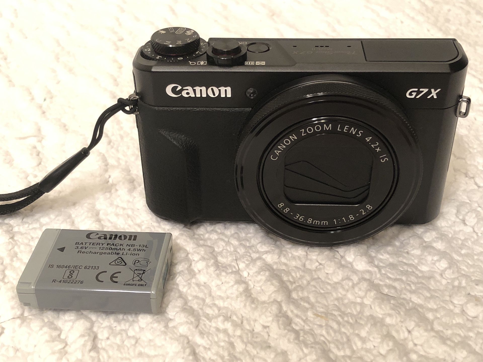 Canon PowerShot G7x Mark II + ACCESSORIES