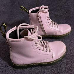 Dr. Martens Girls Pink Boots