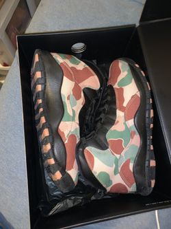 Camo Jordan retro 10s