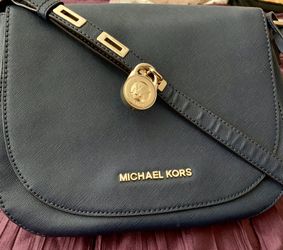 MK Navy blue, genuine leather