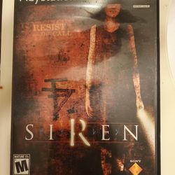 Siren PS2 CIB Video Game