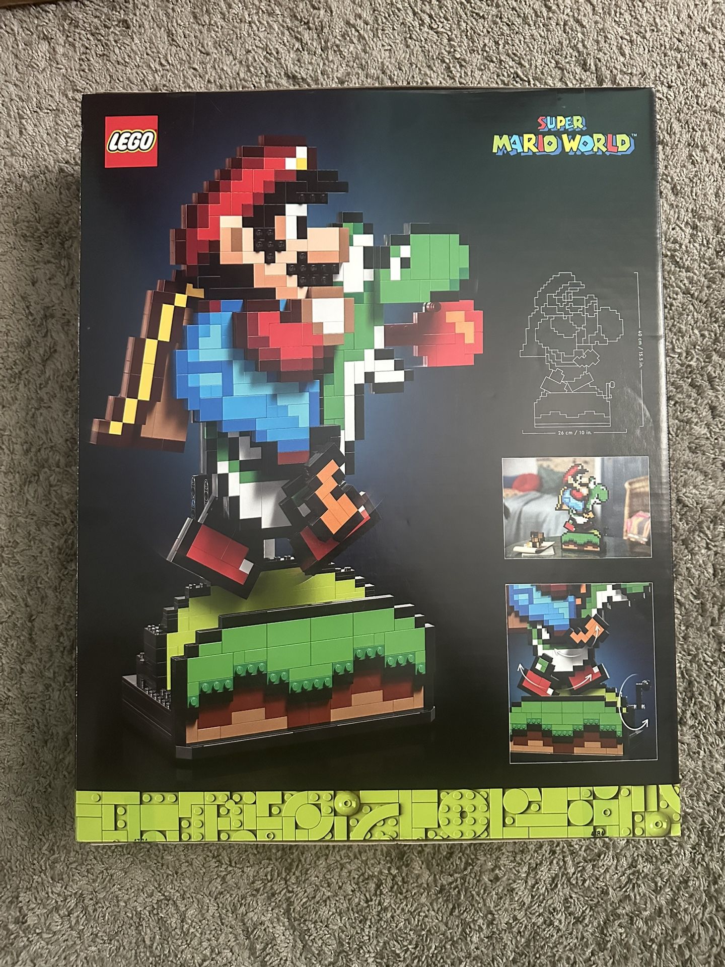 Super Mario World Lego Set - Brand New
