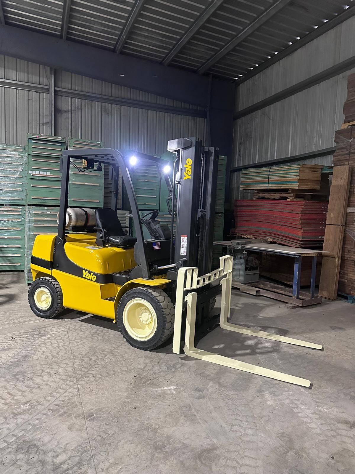 2018 Yale 6000 lbs capacity forklift