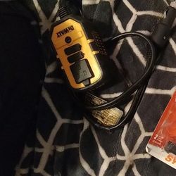 Dewalt Car Port Plug in  And USB Charging Port