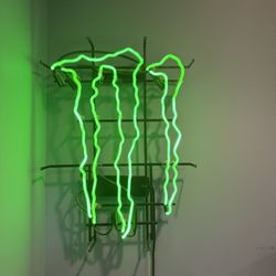 Monster neon sign