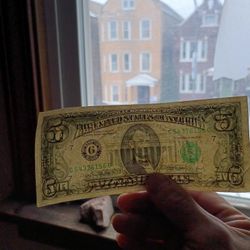 1988 Five Dollar Bill