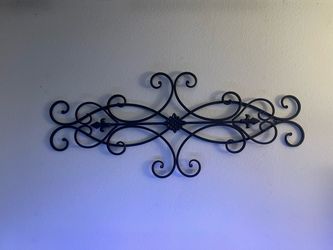 Metal wall decoration 37x15.5 inches