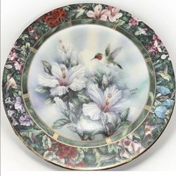Hummingbird Decorative Plate