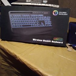 Wireless Blacklight Keyboard 