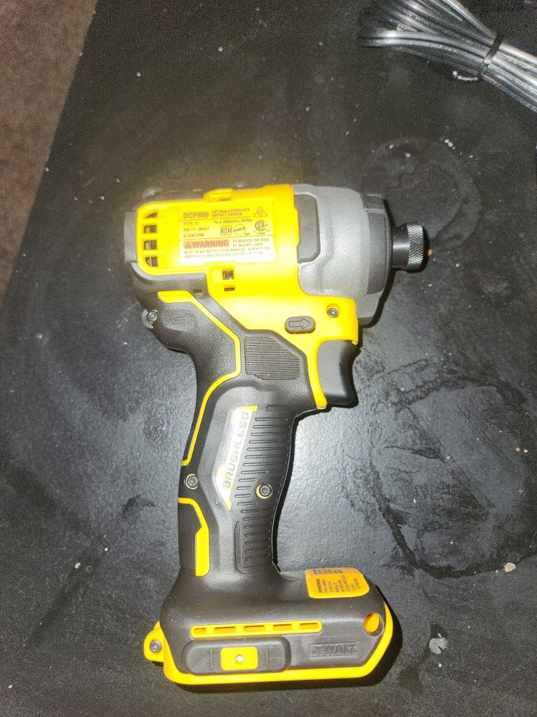New Dewalt Brushless Impact Driver