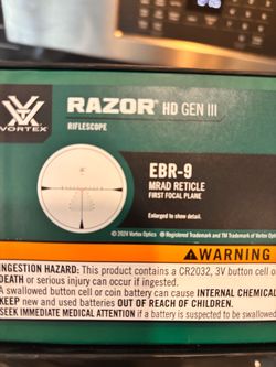 Vortex Razor HD 1-10 MRAD