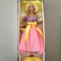 Spring Blossom Barbie In Original Box. 