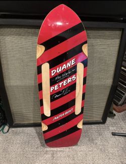 Duane Peters Skater Built Skateboard (signed Limited #35/100