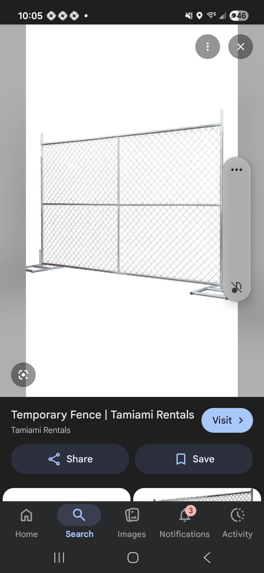 Metal Fencing panels