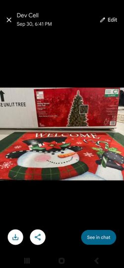 Christmas Tree + Rug